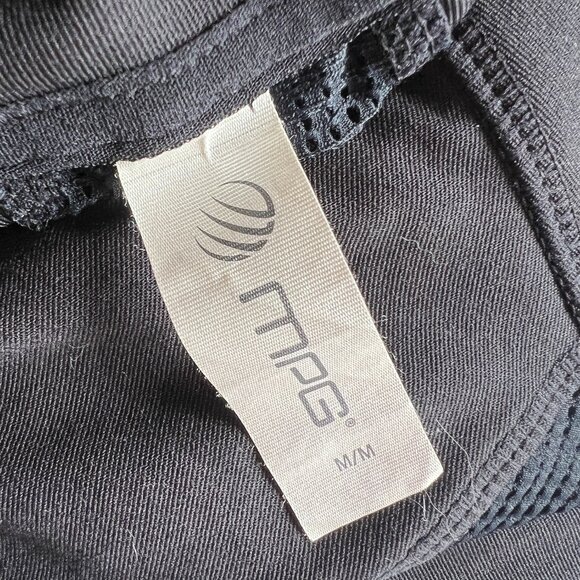 MPG Black Mesh Athletic Jacket Sz M - Picture 2 of 5